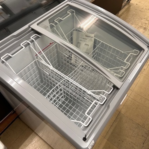 【美品】レマコム　急速冷凍機能付冷凍ショーケース/アイスクリームケース　185L　RIS-185F 2023年製