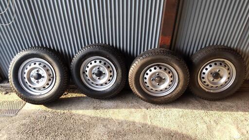 super van 355 145R12 6pr ダイハツ純正ホイール 新車外し保管品