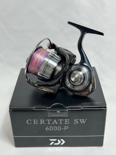 超美品　ダイワ　21セルテートSW 6000P リール　ジギング　釣り　フィッシング　ステラ　イグジスト　ツインパワー