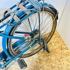 MIYATA WORKS 自転車 昭和レトロ 運搬車 革サドル 26インチの画像