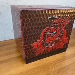 ★ 家具 鎌倉彫 約28x30x23cm インテリア 雑貨 小物...