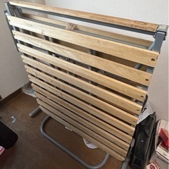 家具 ベッド シングルベッド あげますの画像