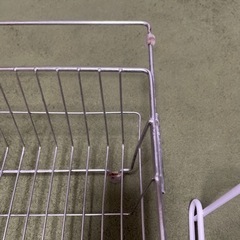 水切りラック+鍋ぶた収納+油はねガードの画像