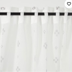5/20まで！レースカーテン145x176 cm ikeaの画像
