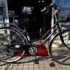 値下げ　26インチ の黒のママチャリ　