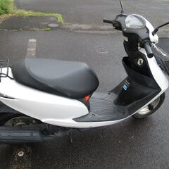 中古原付バイク ホンダタクト（白）保険2年付 新品ヘルメット ２...