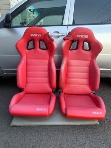 スパルコ　セミバケットシート　R100  左右2脚セット