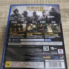 PS4ソフト　レインボーシックス シージの画像
