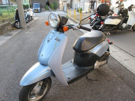 トゥデイ　ライトブルー　オイル・バッテリー新品⭐︎　4スト　ホンダ　原付　AF61