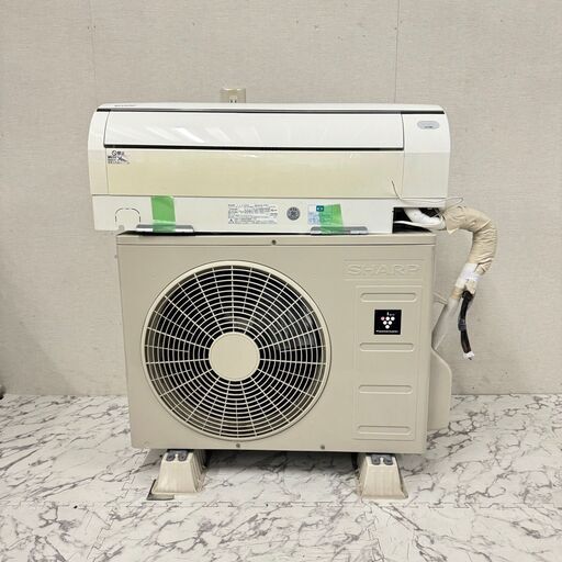 17589  SHARP ルームエアコン 2017年製 10畳 ◆大阪市内・東大阪市他 6,000円以上ご購入で無料配達いたします！◆ ※京都・高槻・枚方方面◆神戸・西宮・尼崎方面◆生駒方面、大阪南部方面　それぞれ条件付き無料配送あり！