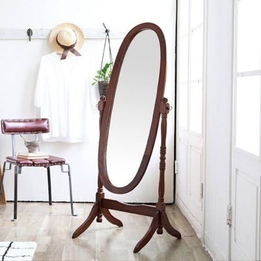 アンティーク　レトロ　鏡