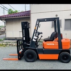 トヨタ　ヒンジド　フォークリフト　５FG 2トンの画像