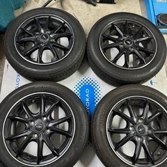 【受渡し先決定】155/65R14 夏タイヤホイールセット