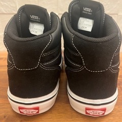 VANS ハイカット スニーカー 23cm 未使用 ブラック 靴/バッグ 靴 スニーカーの画像
