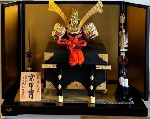 【超美品】兜　おもちゃ 五月人形