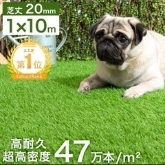 人工芝　新品未使用　３枚（合計約10m)の画像