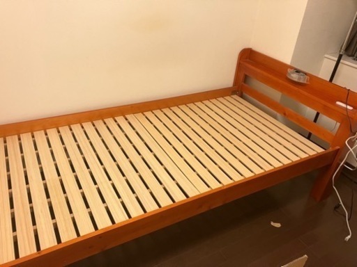 シングルベッド、マット