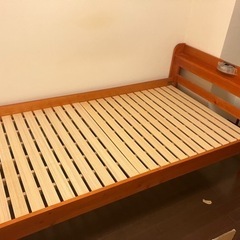 シングルベッド、マット