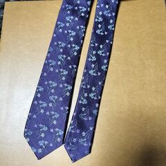 【相談中】Paul Smith ポールスミス ネクタイ シルク100％ 濃紫の画像