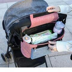 【最終値下げ】哺乳瓶・オムツ等バッグ