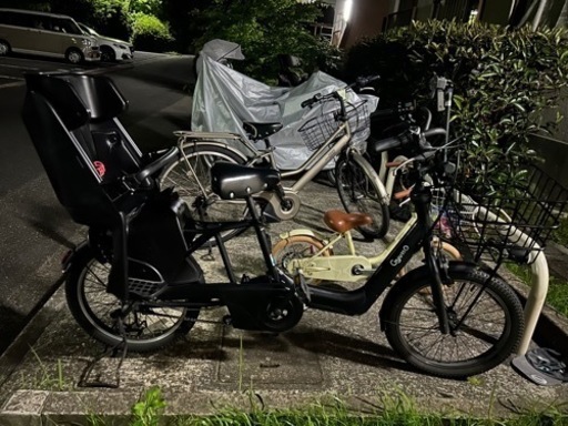 子供乗せ付き電動アシスト自転車