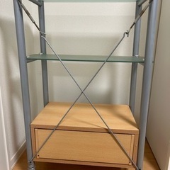 家具 収納家具 スチールラックの画像