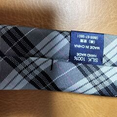 USED スーツカンパニー THE SUITS COMPANY ネクタイ　グレー の画像