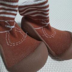 【最終値下げ】　ベビー 室内用 靴 プレシューズの画像