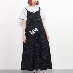 ドットキャミワンピース　の画像