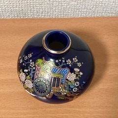 九谷焼　一輪挿し　陶器の画像