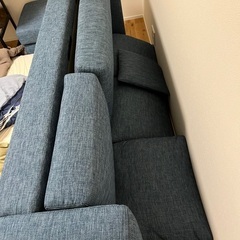 3人がけソファーとカウチ　無料の画像