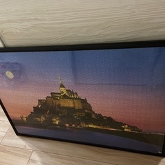 ジグソーパズル　完成品　額装済み