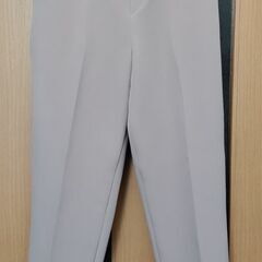 テーパードパンツ　ベージュ　Lサイズ　Honeys　GLACIERの画像
