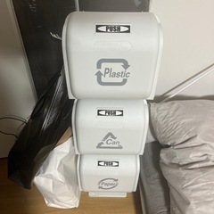 【受取者決定済】【無料】3段ゴミ箱