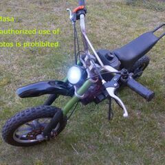 custom pocket bike ポケバイオフロードの画像