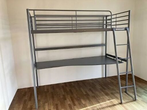 【IKEA】ロフトベッド（デスク付き）
