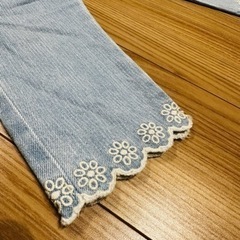 子供服　100cm シャツ　デニムの画像