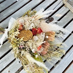 華やかスワッグ、ブーケ 楽天市場】フラワー スワッグ L swag ブーケ 花束 ガーランド