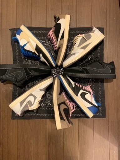 トラヴィス×NIKE ブラックファントム