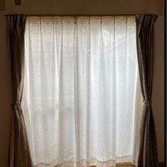 決定しました！和風 カーテンセットの画像