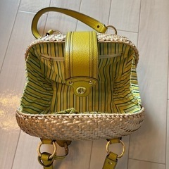 4°C カゴバック　お値下げ🌼の画像