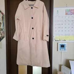 新品 未使用 タグ無し ピンクベージュ コート