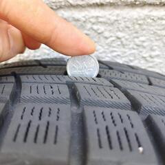 スタッドレスタイヤ、ホイール　185/70R14の画像