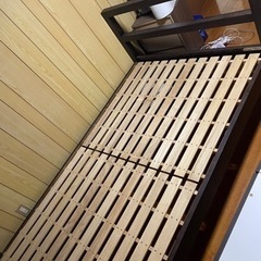 家具 ベッド セミダブルベッド