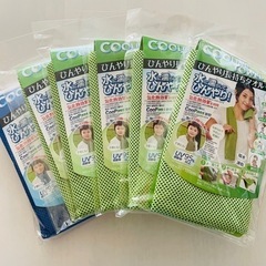 ひんやり長持ちタオル（6枚セット）