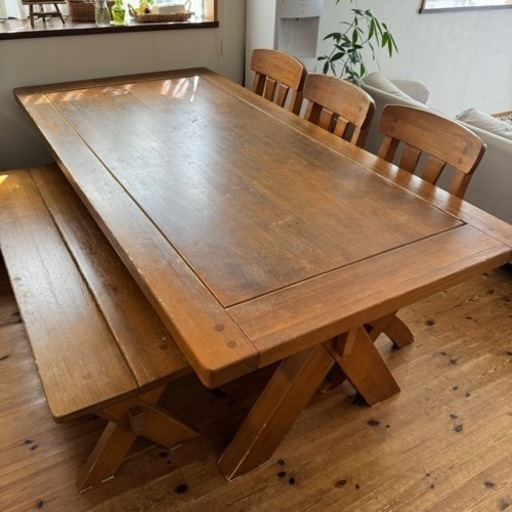 家具 ダイニングセット　6人掛け