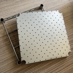 ホームエレクター パンチングシェルフ450 x 450mm 3枚セット