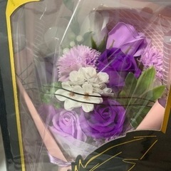 値下げ‼️石鹸で作られた枯れないお花のブーケ💐の画像