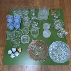 ガラス食器類、おちょこ