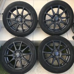 軽自動車サイズ 165/55R15 4本 タイヤ付きアルミホイール